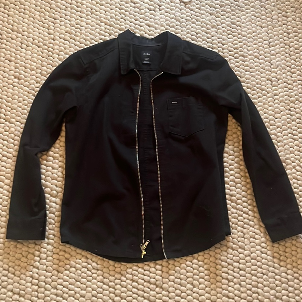 RVCA zip up jacket 
Size - Large Slim fit